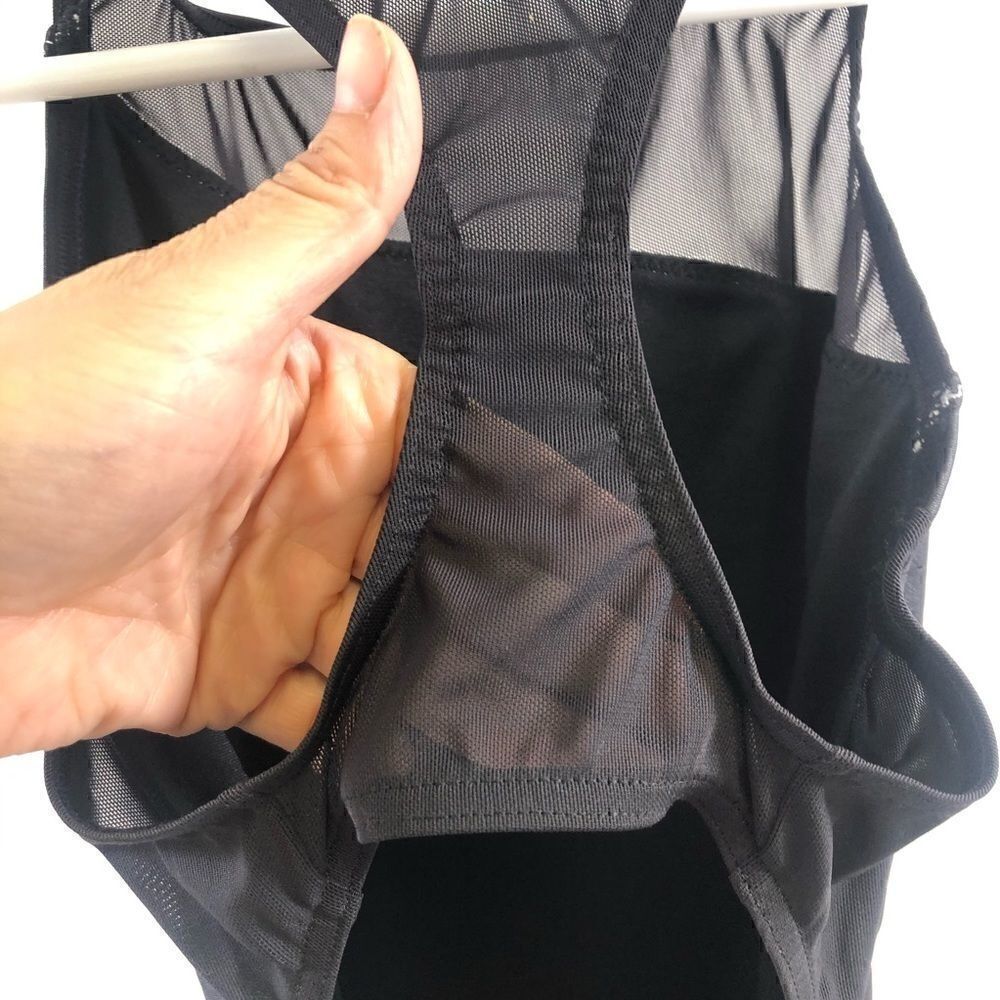 Adidas NWT Black Glam On SH3.RO Swimsuit Size 0 - Picture 9 of 12